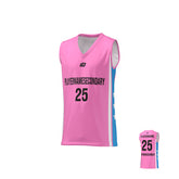 Basketball Jersey Stars - Pink
